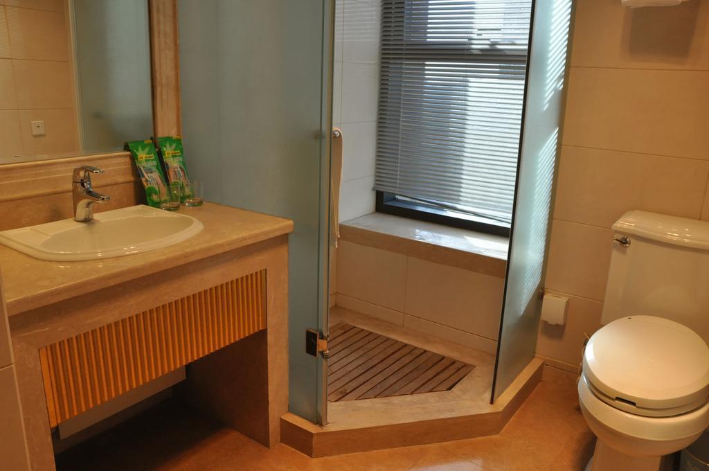 World City Jiamei Service Apartment Beijiing Peking  Kamer foto