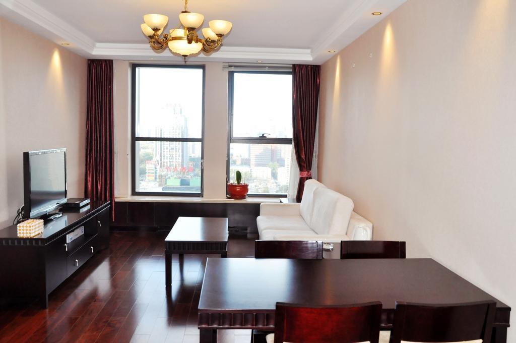 World City Jiamei Service Apartment Beijiing Peking  Kamer foto